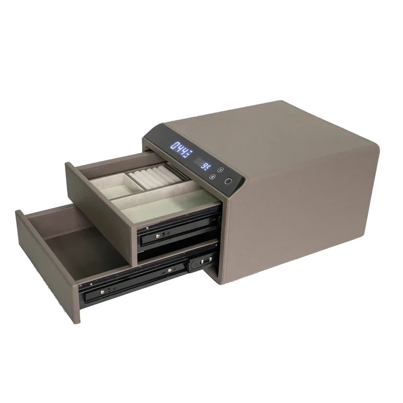 Smart Metal Password Unlock Safe Small Safe Deposit Box for Home and Hotel Safety Jewelry Storage
Smart Metal Password Unlock Safe Small Safe Deposit Box for Home and Hotel Safety Jewelry Storage