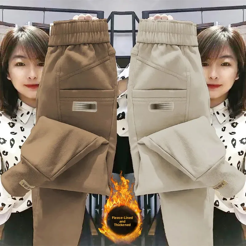 Women's High Waist Fce Lined Thiened Harlan Pants Loose Fit Slimming Casual Sle Autumn Winter Faion Jeans
Women's High Waist Fce Lined Thiened Harlan Pants Loose Fit Slimming Casual Sle Autumn Winter Faion Jeans