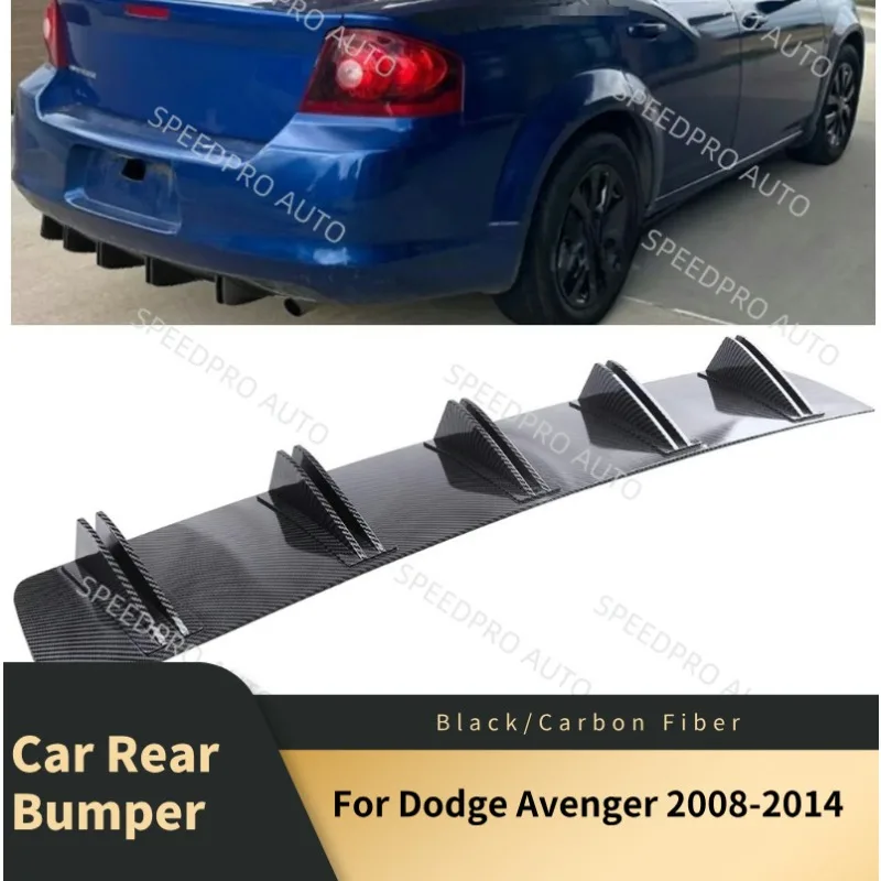 Rear Diffuser 5 Fins Shark Bumper Splitter Spoiler Lip For Avenger 2008-2014 Car Body Kit Accessories Black
Rear Diffuser 5 Fins Shark Bumper Splitter Spoiler Lip For Avenger 2008-2014 Car Body Kit Accessories Black