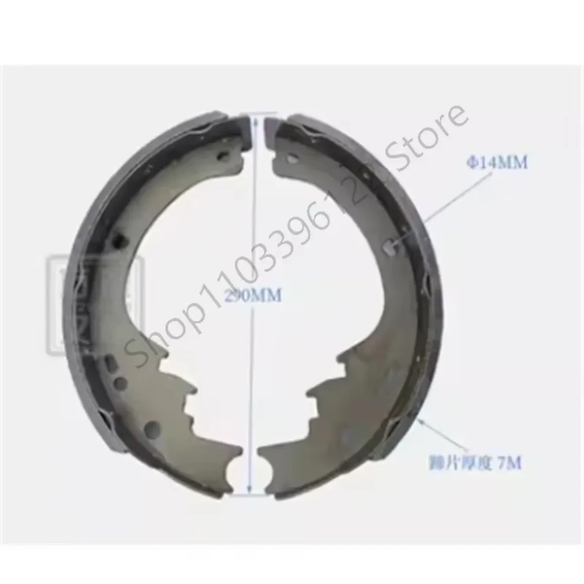brake pads brake shoes 23653-73021 for Heli forklift 2-2.5T, 1piece, not 2pcs not a set
brake pads brake shoes 23653-73021 for Heli forklift 2-2.5T, 1piece, not 2pcs not a set