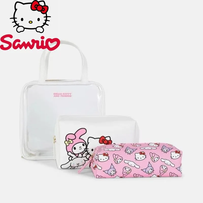 Sanrio New Transparent Makeup Bag Fashion High Quality Waterproof Travel Storage Bag Cartoon Versatile Multi Functional Handbag
Sanrio New Transparent Makeup Bag Fashion High Quality Waterproof Travel Storage Bag Cartoon Versatile Multi Functional Handbag