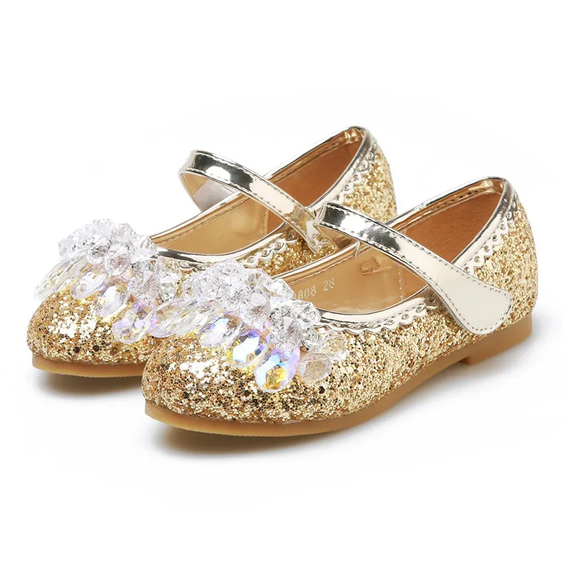 Girls Leather Shoes New Spring and Autumn Children's Single Shoes Flower Girl Fashion Kids Show Dance Princess Crystal Shoes
Girls Leather Shoes New Spring and Autumn Children's Single Shoes Flower Girl Fashion Kids Show Dance Princess Crystal Shoes