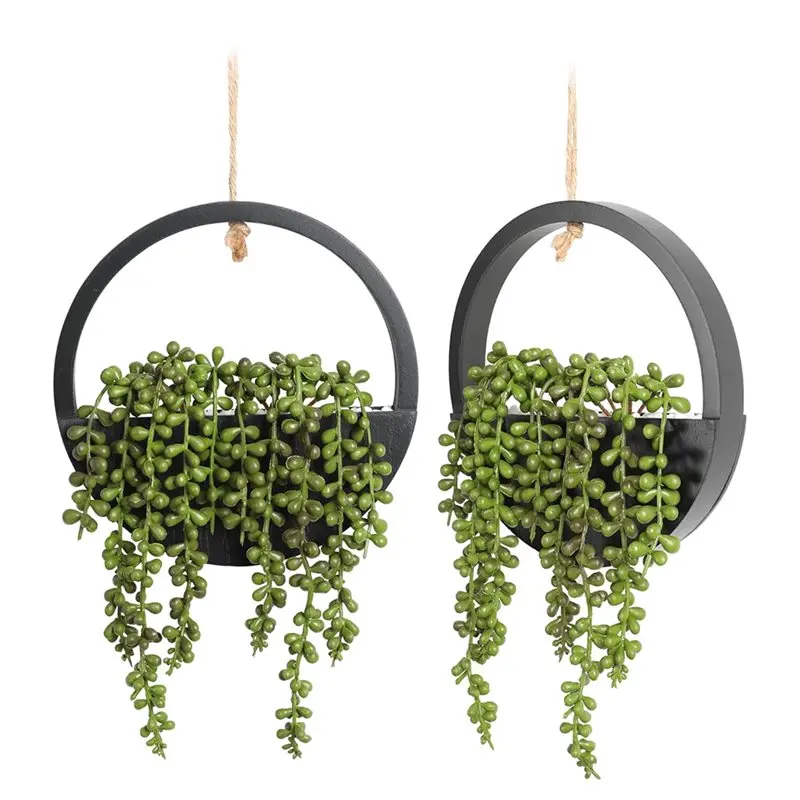 ABXF-2Pcs Blackartificial Hanging Plants Fake String Of Pearls In Pot Wall Decor For Living Room Home Indoor
ABXF-2Pcs Blackartificial Hanging Plants Fake String Of Pearls In Pot Wall Decor For Living Room Home Indoor