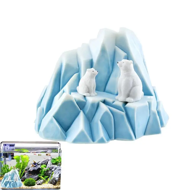 Aquarium Decor Iceberg Bear Aquarium Landscape Decor Resin Ornament For Fish Turtles Reptiles Amphibians Tank Decoration
Aquarium Decor Iceberg Bear Aquarium Landscape Decor Resin Ornament For Fish Turtles Reptiles Amphibians Tank Decoration