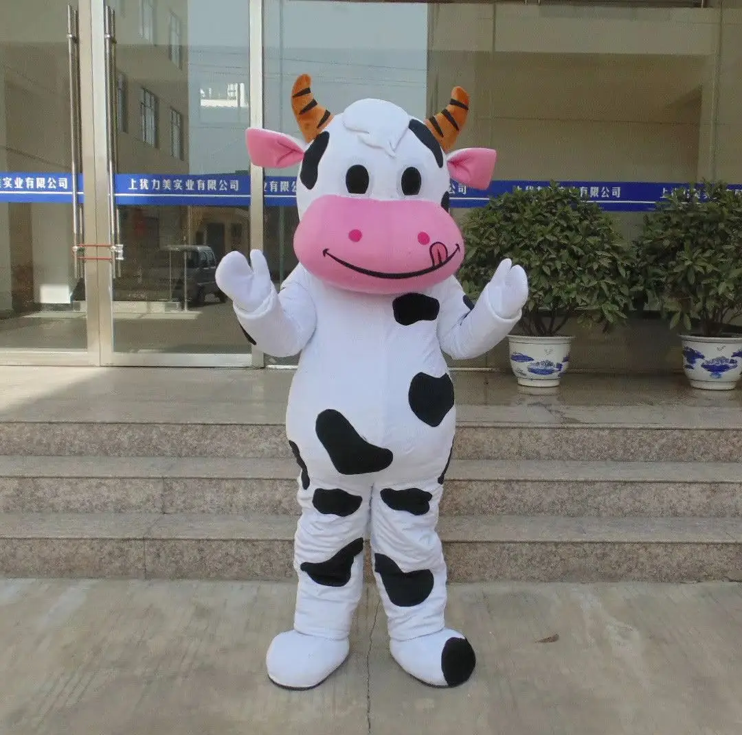 2025 New Adult Best Sale Lovely Cow Suit Animal Cartoon Mascot Costume Christmas Fancy Dress Halloween Mascot Costume
2025 New Adult Best Sale Lovely Cow Suit Animal Cartoon Mascot Costume Christmas Fancy Dress Halloween Mascot Costume