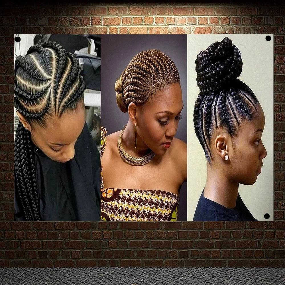 Fashioned Hairstyles for African Woman Posters Wall Sticker Hair Salon Barber Shop Home Decor Canvas Painting Wall Hanging
Fashioned Hairstyles for African Woman Posters Wall Sticker Hair Salon Barber Shop Home Decor Canvas Painting Wall Hanging