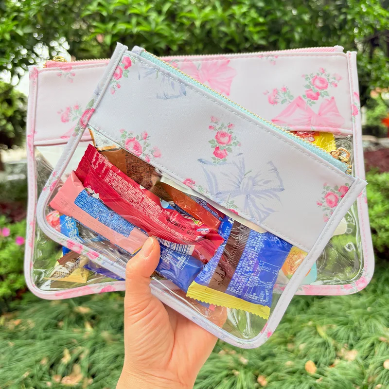 Travel Portable Makeup Bag Clear Cosmetic Pouch Brush Case Storage PVC Transparent Pen Bath Toiletry Handheld Organizer
Travel Portable Makeup Bag Clear Cosmetic Pouch Brush Case Storage PVC Transparent Pen Bath Toiletry Handheld Organizer