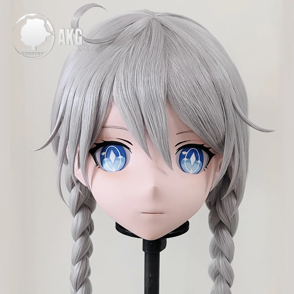Customize Character Female/Girl Resin Kig Full Head With Lock Anime Cosplay Japanese Anime Kigurumi Mask
Customize Character Female/Girl Resin Kig Full Head With Lock Anime Cosplay Japanese Anime Kigurumi Mask