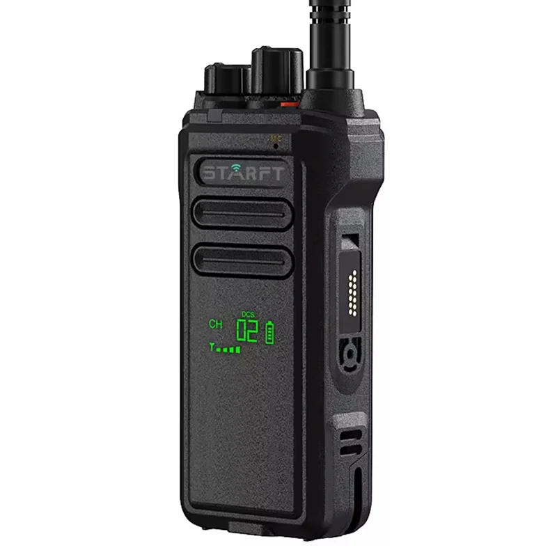 Starft TC368Plus 10km hidden display walkie-talkie handheld walkie talkie for construction outdoor with IP67 Waterproof
Starft TC368Plus 10km hidden display walkie-talkie handheld walkie talkie for construction outdoor with IP67 Waterproof