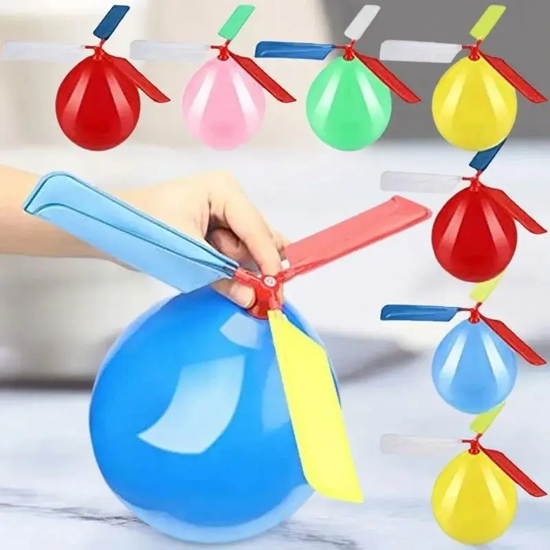3PCS Air Balloon Helicopter Toy - Funny Portable Outdoor Flying Helicopter for Kids Birthday Party Children's Day Game
3PCS Air Balloon Helicopter Toy - Funny Portable Outdoor Flying Helicopter for Kids Birthday Party Children's Day Game