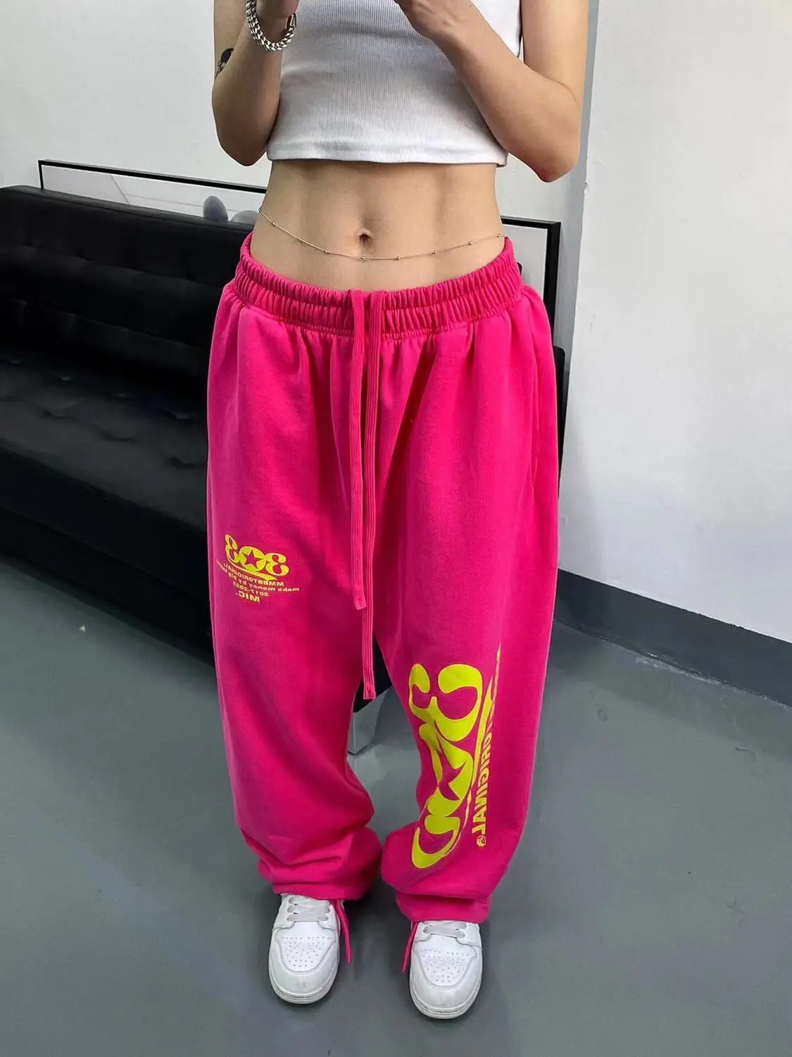 American Hip Hop Spring And Autumn Sweatpants Men'S And Women'S Loose Straight Wide-Leg Pants Casual Sweatpants Ins Tide
American Hip Hop Spring And Autumn Sweatpants Men'S And Women'S Loose Straight Wide-Leg Pants Casual Sweatpants Ins Tide