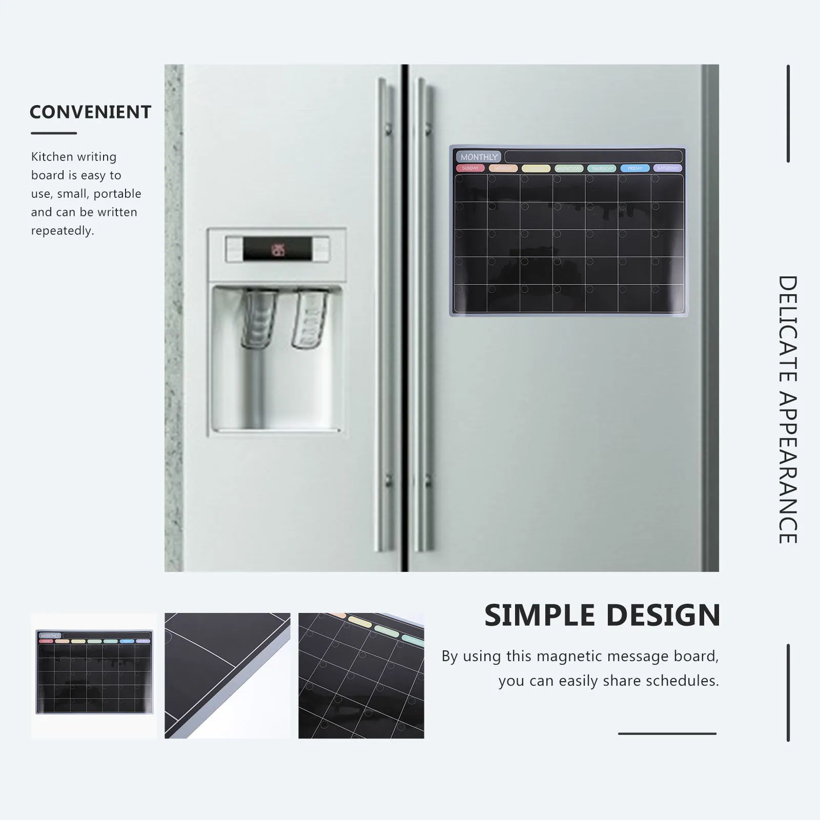 Magnetic Monthly Planning Board Smooth Erasable Writing Board Dry Erase Calendar for Home Office Fridge Dry Erase Calendar
Magnetic Monthly Planning Board Smooth Erasable Writing Board Dry Erase Calendar for Home Office Fridge Dry Erase Calendar
