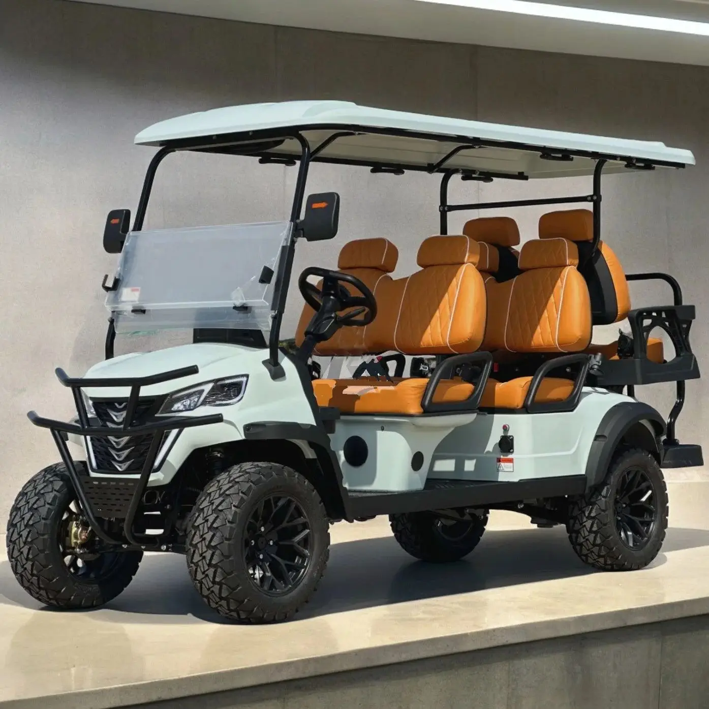 Steel Frame 48V Lithium Battery High Power Customized Independent Suspension Disc Brake 6 Seater Electric Lifted Golf Carts
Steel Frame 48V Lithium Battery High Power Customized Independent Suspension Disc Brake 6 Seater Electric Lifted Golf Carts
