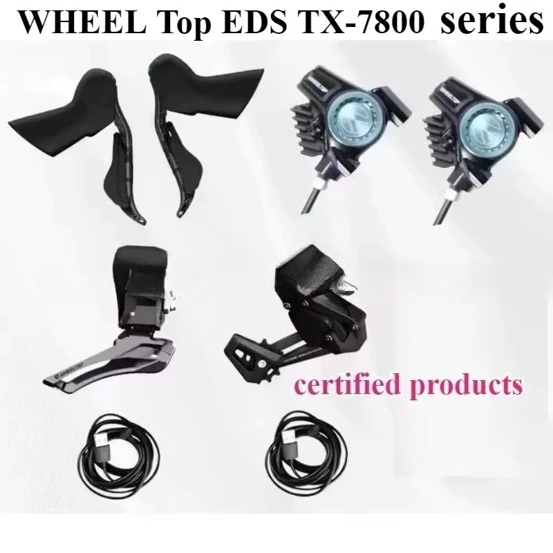 WHEELTOP EDS TX Electronic Wireless Road Bike Transmission, Carbon Fiber, Aluminum Alloy, 2*3-14s Speed Adjustment
WHEELTOP EDS TX Electronic Wireless Road Bike Transmission, Carbon Fiber, Aluminum Alloy, 2*3-14s Speed Adjustment