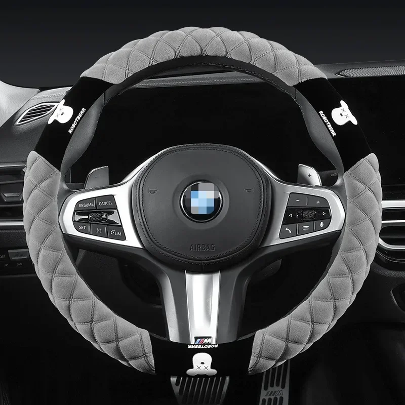 Plush Warm Steering Wheel Covers - Cute Cartoon Car Accessories,Universal Steering Wheel Cover For Car Auto Interior Accessories
Plush Warm Steering Wheel Covers - Cute Cartoon Car Accessories,Universal Steering Wheel Cover For Car Auto Interior Accessories