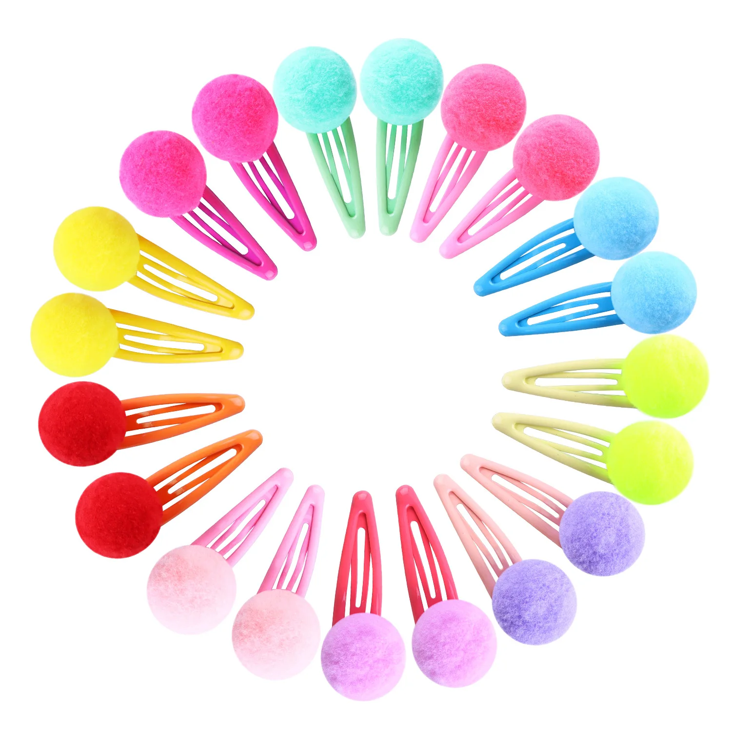 12pcs Sweet Colored Plush Ball Hair Clips, Suitable For Party Holiday Hair Styling, Perfect Gifts For Girls
12pcs Sweet Colored Plush Ball Hair Clips, Suitable For Party Holiday Hair Styling, Perfect Gifts For Girls