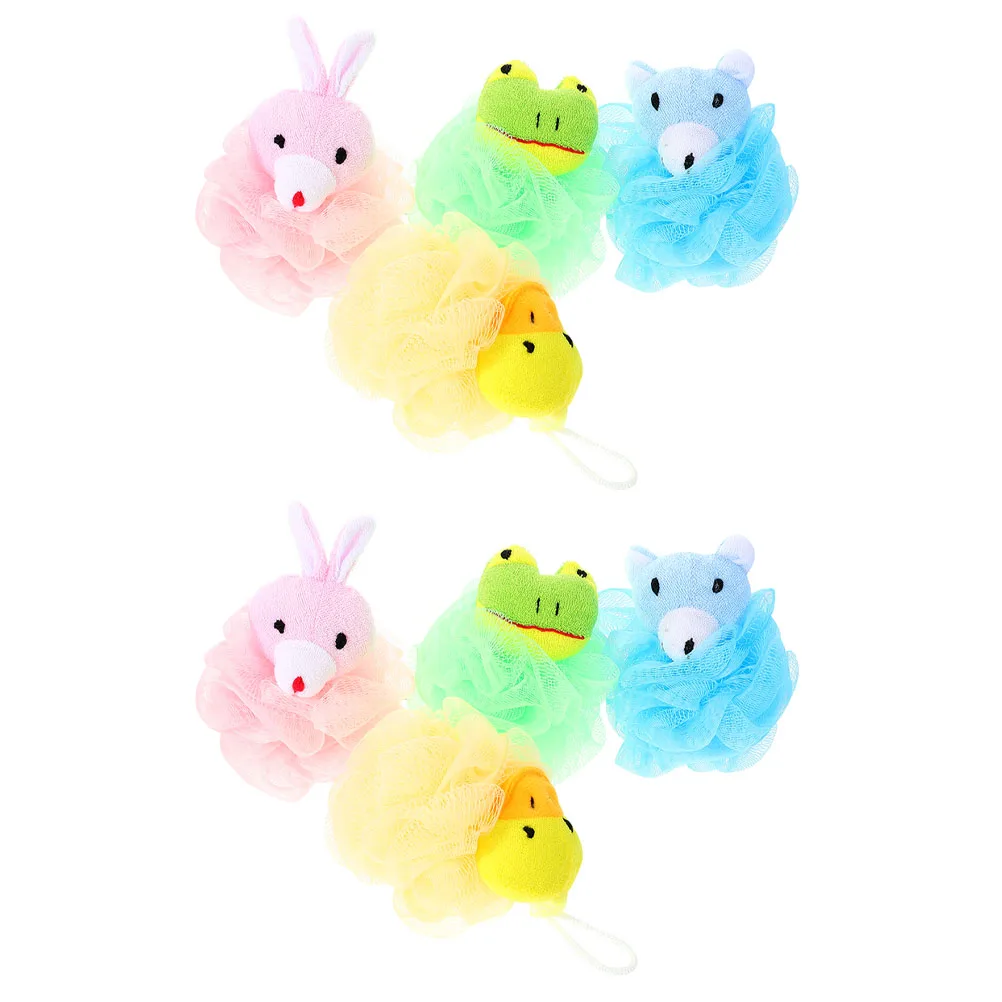 8pcs Cartoon Bath Balls Lovely Animal Net Scrubber Kids Bath Toys PE Material Safe Travel Hotel Gift Bubble Maker
8pcs Cartoon Bath Balls Lovely Animal Net Scrubber Kids Bath Toys PE Material Safe Travel Hotel Gift Bubble Maker