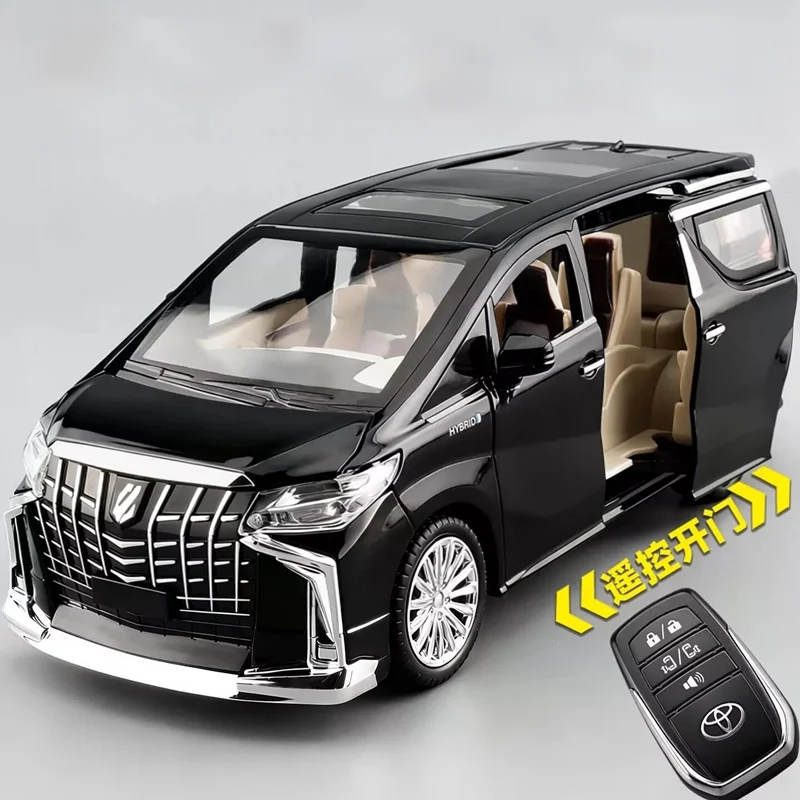1:24 Toyota Alphard MPV Key Control Version Alloy Car Model Diecasts Metal Vehicles Car Model Sound and Light Childrens Toy Gift
1:24 Toyota Alphard MPV Key Control Version Alloy Car Model Diecasts Metal Vehicles Car Model Sound and Light Childrens Toy Gift