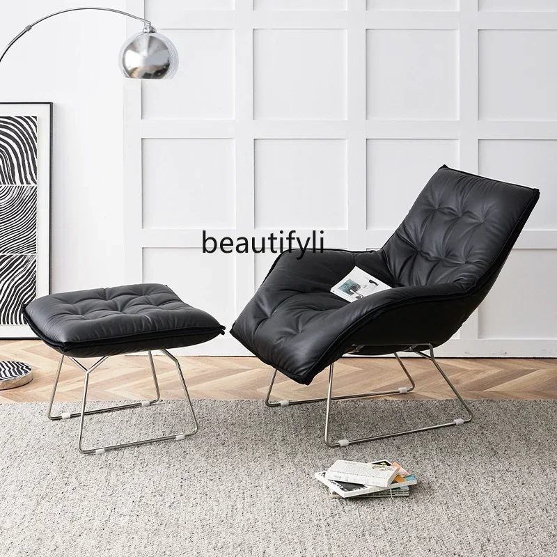 FA Retro Affordable Luxury Leather Lounge Chair Balcony Recliner Nordic Designer Couch
FA Retro Affordable Luxury Leather Lounge Chair Balcony Recliner Nordic Designer Couch