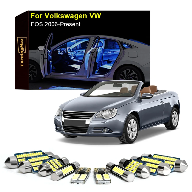 Canbus Interior Lighting LED Bulbs Kit For Volkswagen VW EOS 2006-Now Map Dome Trunk Reading Lights Indoor Lamps Car Accessories
Canbus Interior Lighting LED Bulbs Kit For Volkswagen VW EOS 2006-Now Map Dome Trunk Reading Lights Indoor Lamps Car Accessories