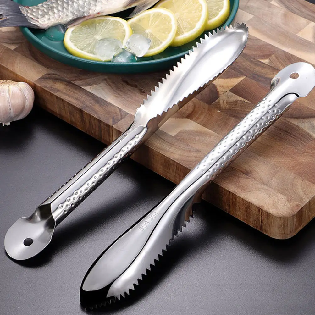 Stainless Steel Fish Scaler Professional Heavy Duty Fish Scale Remover Easy Clean Non Slip Grip for Home Restaurant Hotel
Stainless Steel Fish Scaler Professional Heavy Duty Fish Scale Remover Easy Clean Non Slip Grip for Home Restaurant Hotel