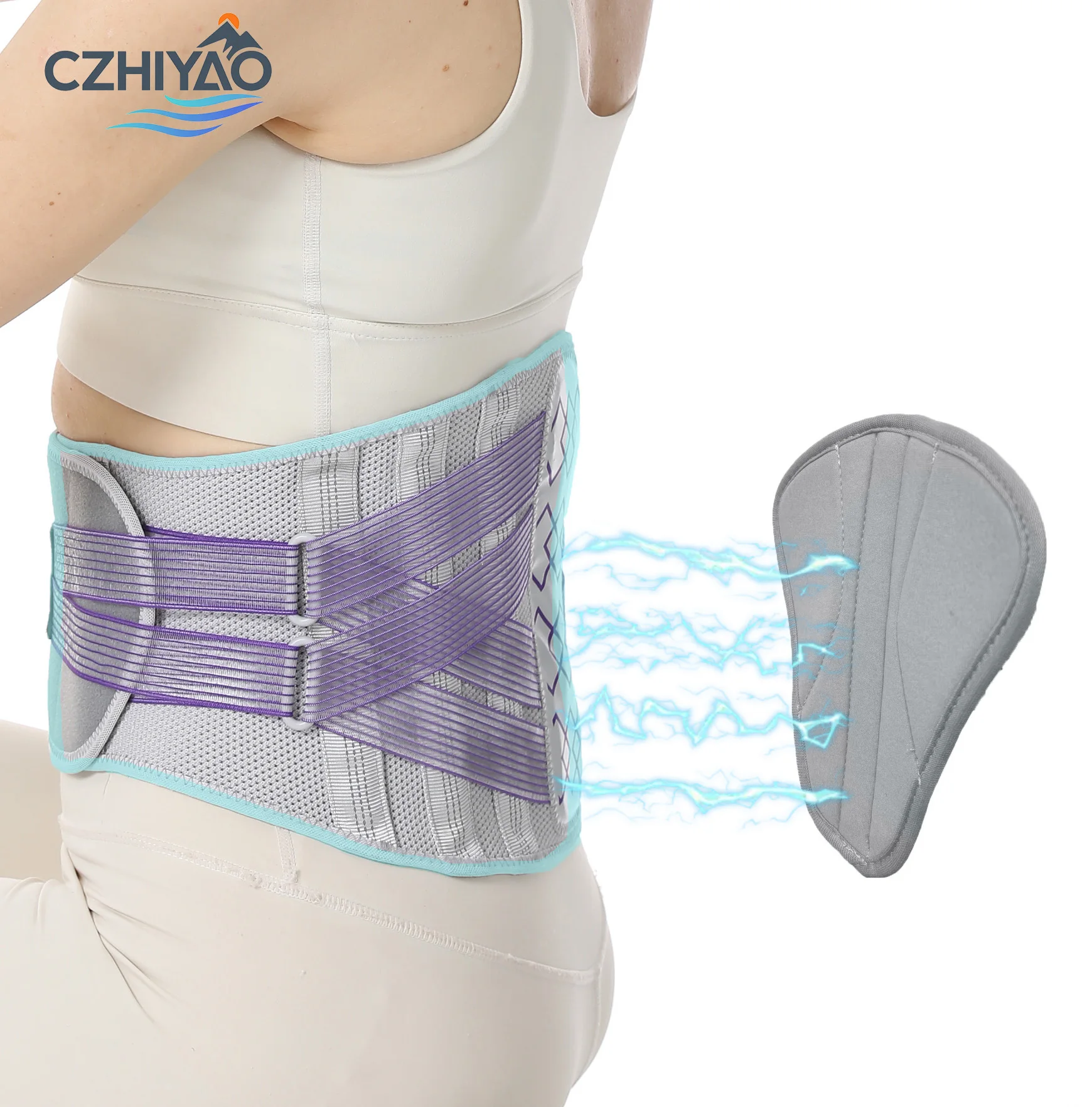 CZHIYAO Back Brace for Lower Back Pain Women Adjustable Lumbar Support Belt Breathable Mesh for Herniated Disc Sciatica,Scoliosi
CZHIYAO Back Brace for Lower Back Pain Women Adjustable Lumbar Support Belt Breathable Mesh for Herniated Disc Sciatica,Scoliosi