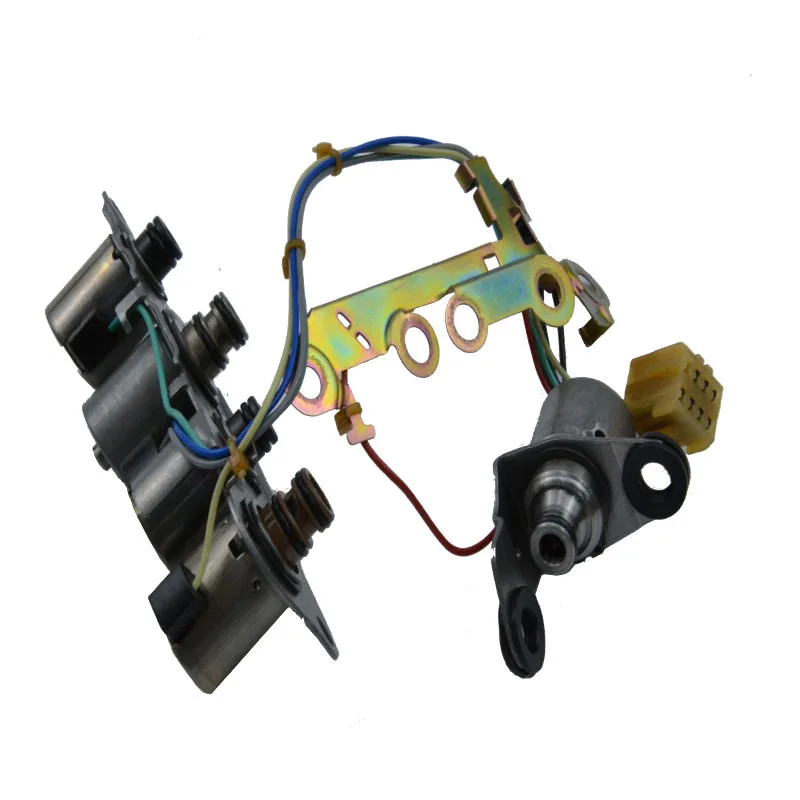31940-85X0B RE4F04B RE4F03B Комплект электромагнитных клапанов коробки передач с жгутом проводов для Nissan 
31940-85X0B RE4F04B RE4F03B Комплект электромагнитных клапанов коробки передач с жгутом проводов для Nissan