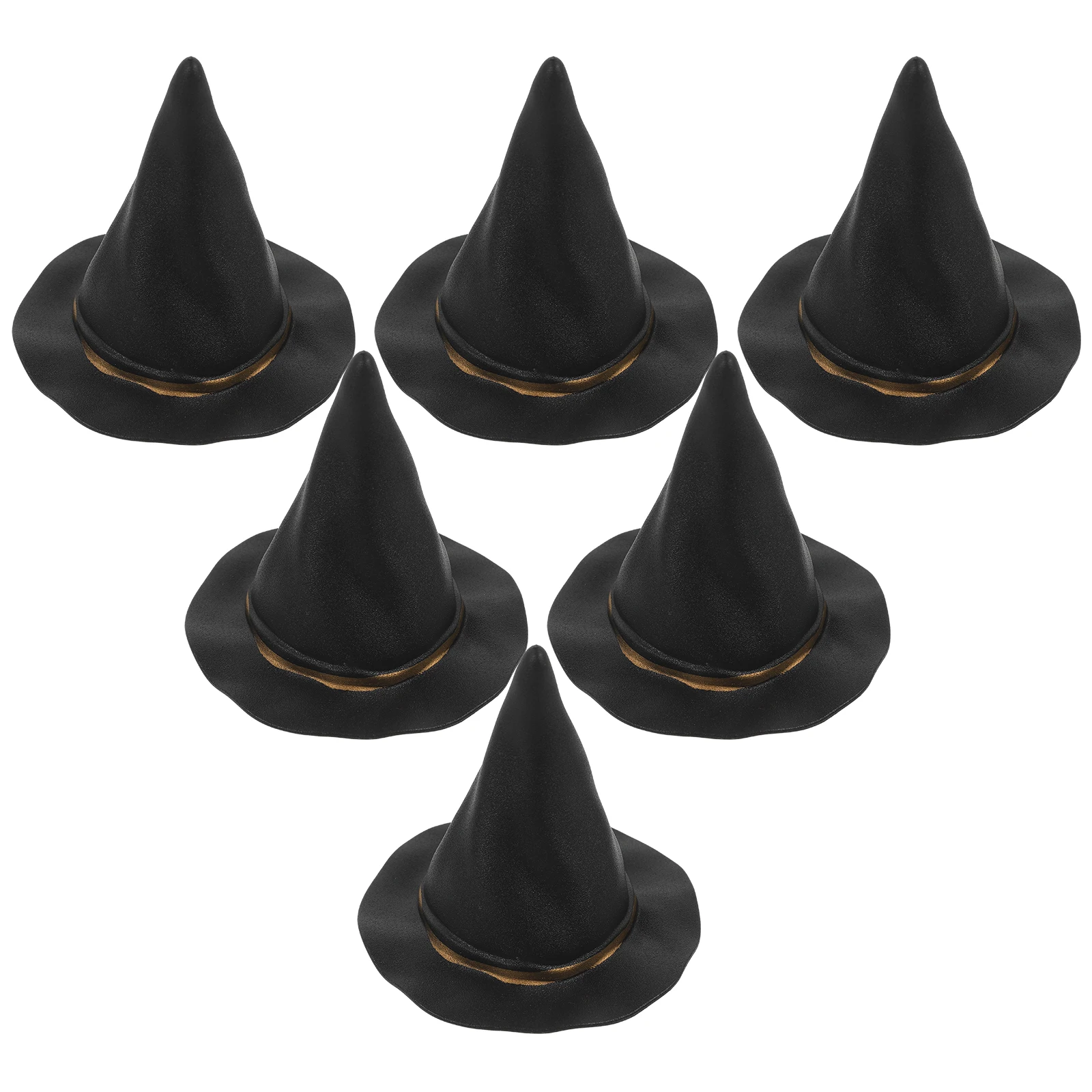 6 Pcs Witch Hat Bottle Decoration Crafts Mini Hats Decorated Topper Miniature Halloween DIY Accessory
6 Pcs Witch Hat Bottle Decoration Crafts Mini Hats Decorated Topper Miniature Halloween DIY Accessory