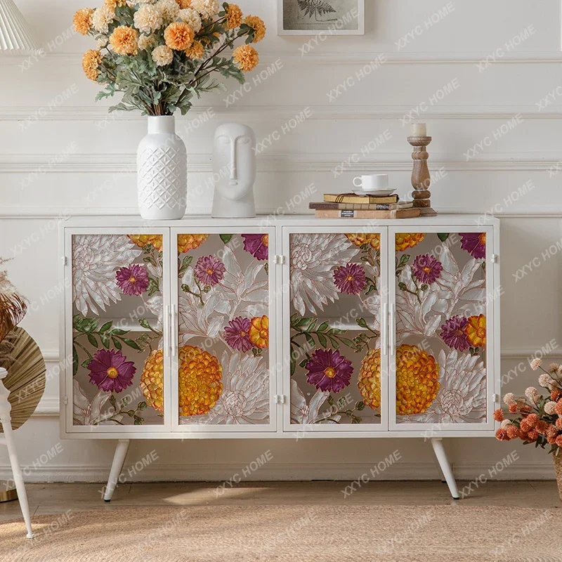 AAVintage белый стеклянный дверной сервант железный художественный светильник для гостиной роскошный декоративный шкаф
AAVintage белый стеклянный дверной сервант железный художественный светильник для гостиной роскошный декоративный шкаф