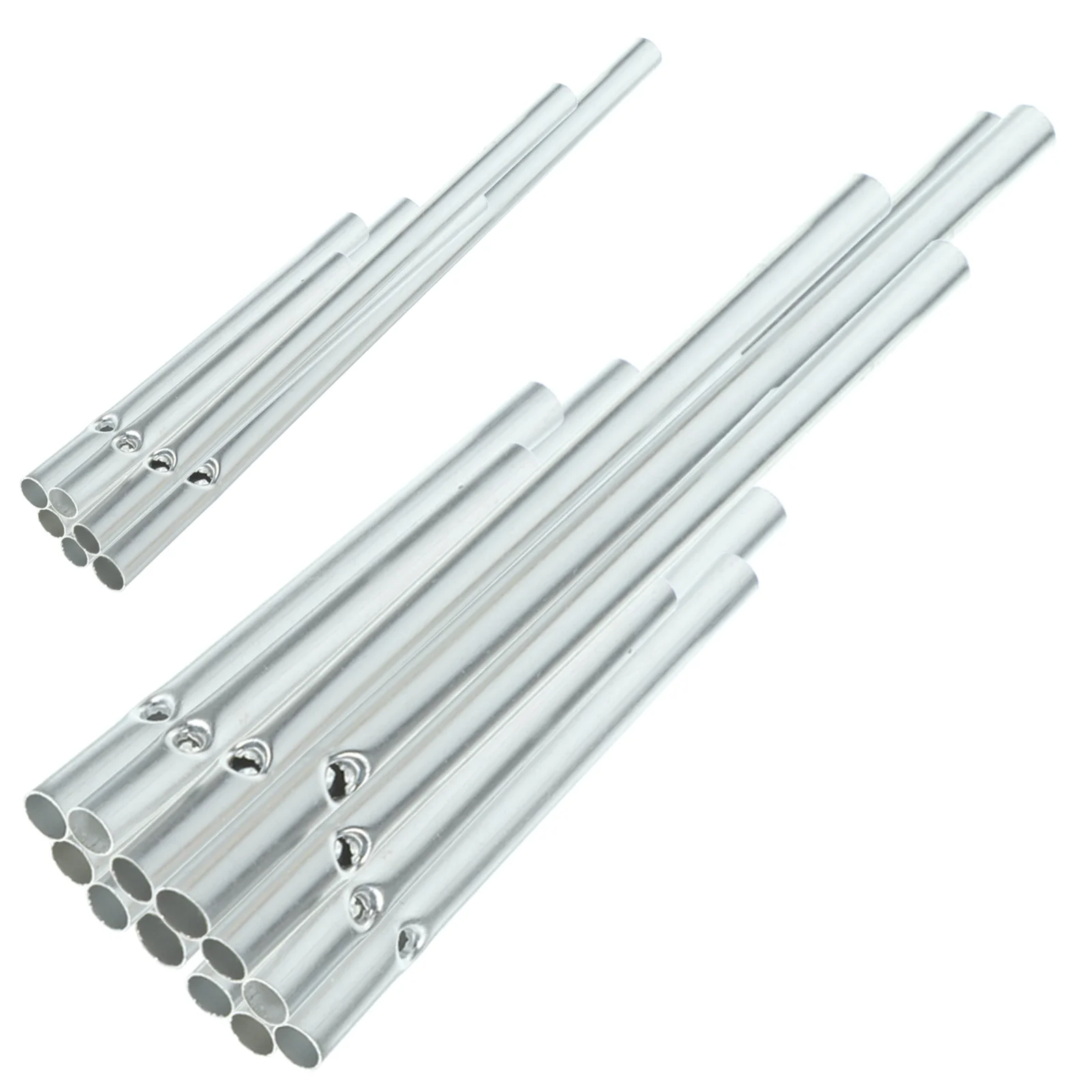 Aluminium Tubes DIY Materials Pre drilled Sturdy Hanging Wind Chime Parts Garden Accessories Replacement Pipe Home Decor Yard 
Aluminium Tubes DIY Materials Pre drilled Sturdy Hanging Wind Chime Parts Garden Accessories Replacement Pipe Home Decor Yard