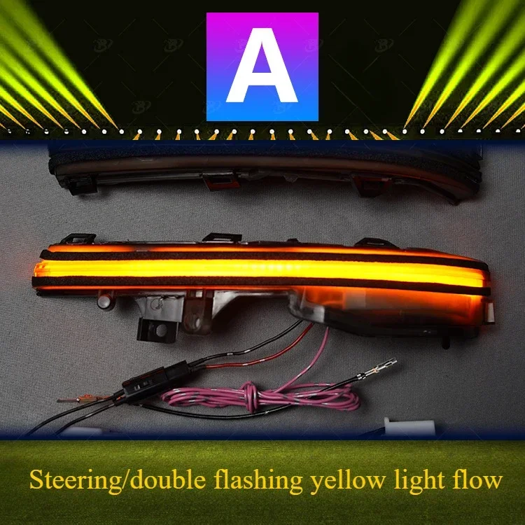 Rearview Mirror Running Turn Signal Light Day Running Light A Touch Blue Modification for Lexus LS
Rearview Mirror Running Turn Signal Light Day Running Light A Touch Blue Modification for Lexus LS