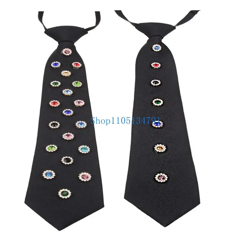 Гибкий двухслойный галстук со сверкающим цветком длиной 98 км подходит для детей и взрослых, специальный вариант
Гибкий двухслойный галстук со сверкающим цветком длиной 98 км подходит для детей и взрослых, специальный вариант