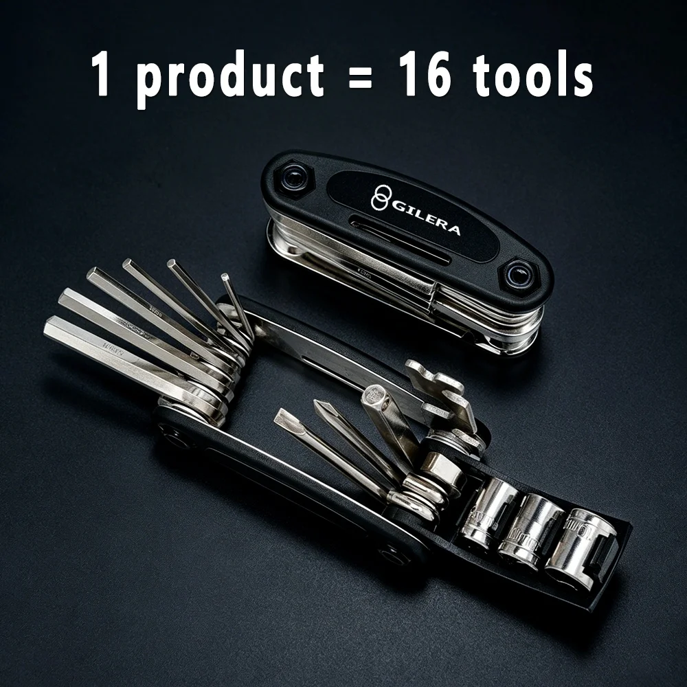 For Gilera GP800 Fuoco Nexus 500 Runner 50 125 200 Portable Socket Wrench Folding Repair Tool Set Kit Multifunction Screwdriver
For Gilera GP800 Fuoco Nexus 500 Runner 50 125 200 Portable Socket Wrench Folding Repair Tool Set Kit Multifunction Screwdriver