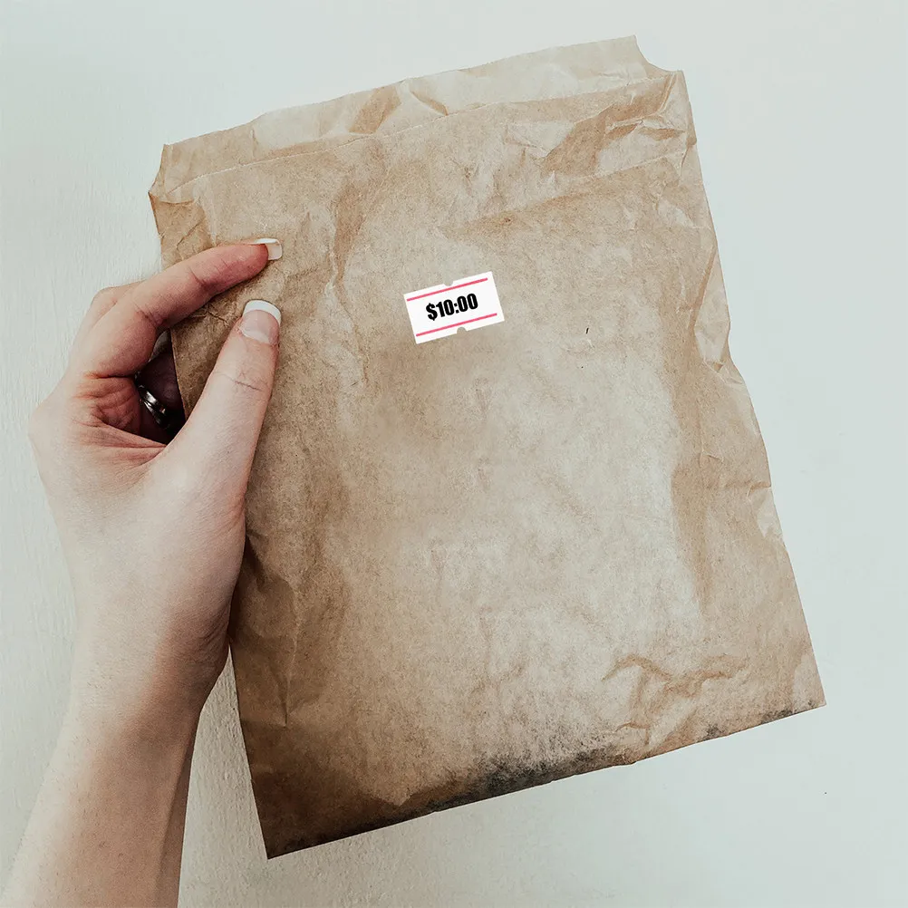 10 Rolls Price Tag Sticker Paper Label for Commerce Shop Tags Sale Signs Self Adhesive Label Roll Tear Resistant Crisp Printing
10 Rolls Price Tag Sticker Paper Label for Commerce Shop Tags Sale Signs Self Adhesive Label Roll Tear Resistant Crisp Printing