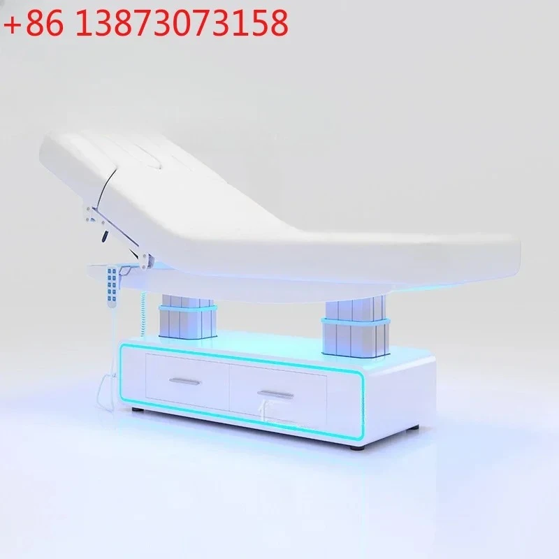 Электрическая косметологическая кушетка LJY High-end, специальная массажная кушетка для салонов красоты, кушетка для подтяжки тела.
Электрическая косметологическая кушетка LJY High-end, специальная массажная кушетка для салонов красоты, кушетка для подтяжки тела.