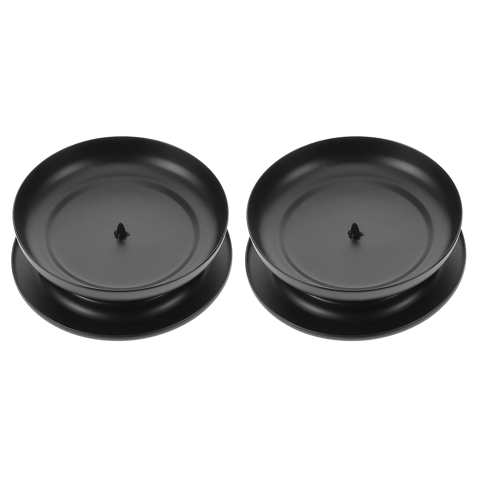 2Pcs Candlestick Decorative Iron Holder with Needle for Stable Tea Light Display Home Metal Decorative Tray for Table
2Pcs Candlestick Decorative Iron Holder with Needle for Stable Tea Light Display Home Metal Decorative Tray for Table