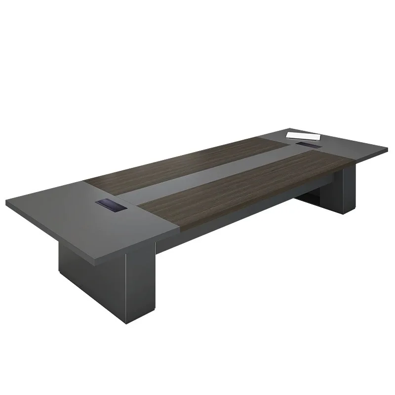 Modern simple large reception and conference long table for 10/20 people, office furniture, table and chair combination design
Modern simple large reception and conference long table for 10/20 people, office furniture, table and chair combination design