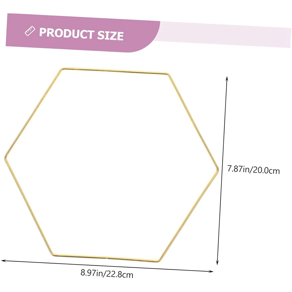 Power Tool Sets 10pcs Hexagonal Dream Catcher Frame Wedding Wreath Decor Supplies Golden Decor Centerpiece
Power Tool Sets 10pcs Hexagonal Dream Catcher Frame Wedding Wreath Decor Supplies Golden Decor Centerpiece