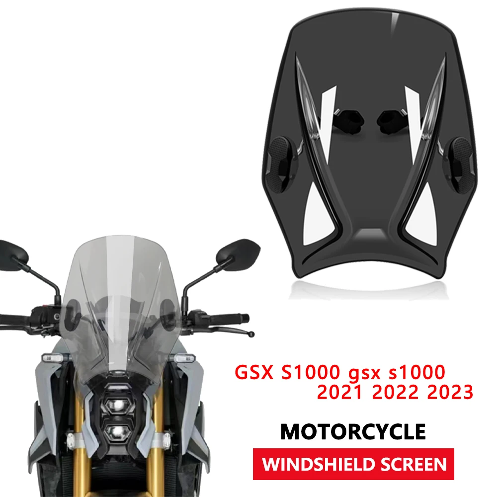 For GSX S1000 gsx s1000 2021 2022 2023 Wind Deflector New Universal Motorcycle Windscreen Windshield Covers Screen Motorbikes D
For GSX S1000 gsx s1000 2021 2022 2023 Wind Deflector New Universal Motorcycle Windscreen Windshield Covers Screen Motorbikes D