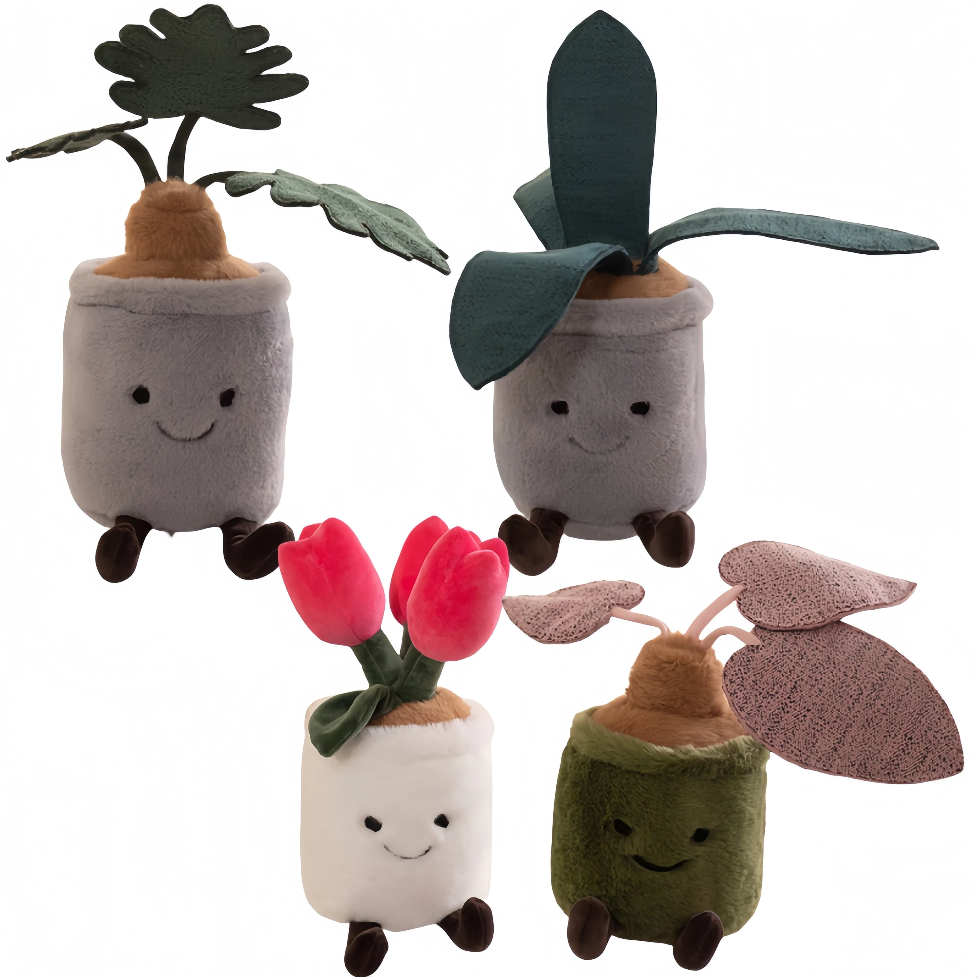 Jellycat растение в горшке плюшевые игрушки Kawaii Plantes мягкие куклы мультфильм декоративная подушка домашний декор игрушка подарок на день рождения для детей друзей
Jellycat растение в горшке плюшевые игрушки Kawaii Plantes мягкие куклы мультфильм декоративная подушка домашний декор игрушка подарок на день рождения для детей друзей