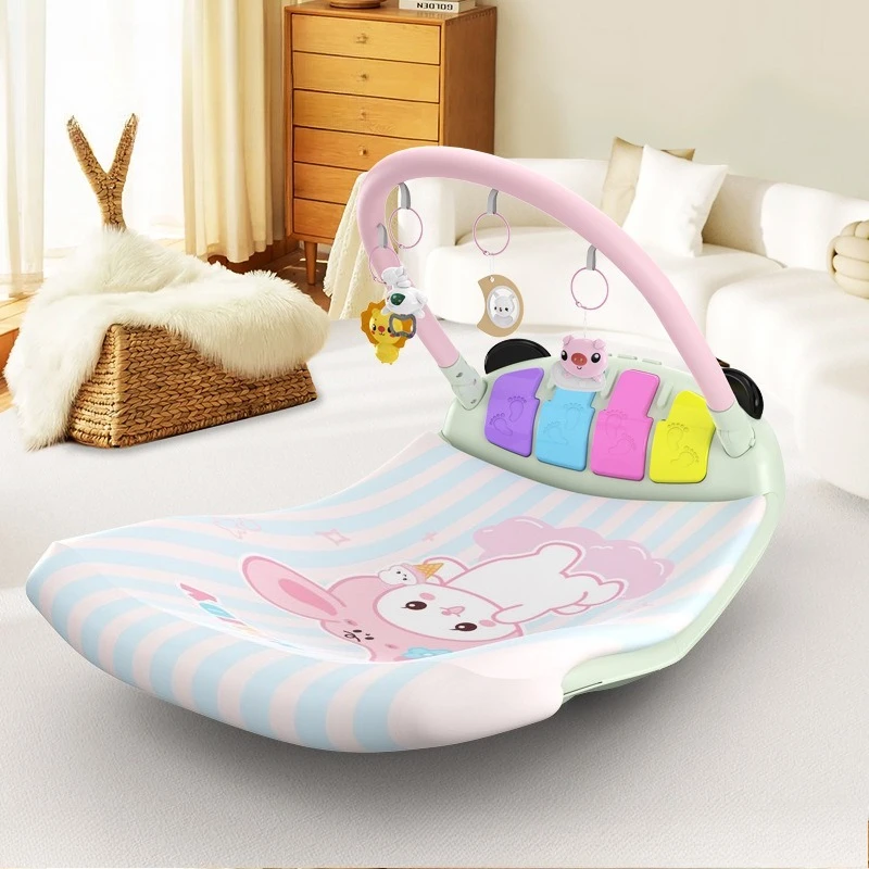 Multifunctional Baby Rocker - Fitness Frame with Foot Keyboard and Crawler Mat, Music Early Education for 0-12 Months
Multifunctional Baby Rocker - Fitness Frame with Foot Keyboard and Crawler Mat, Music Early Education for 0-12 Months