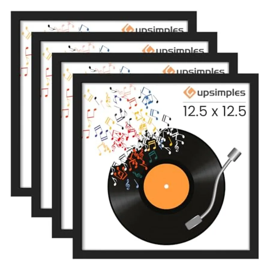 1.5x1.5 Record Frame Vinyl Frames for 1inch Album Cover Wall Display for Home Decor Black Pack
1.5x1.5 Record Frame Vinyl Frames for 1inch Album Cover Wall Display for Home Decor Black Pack