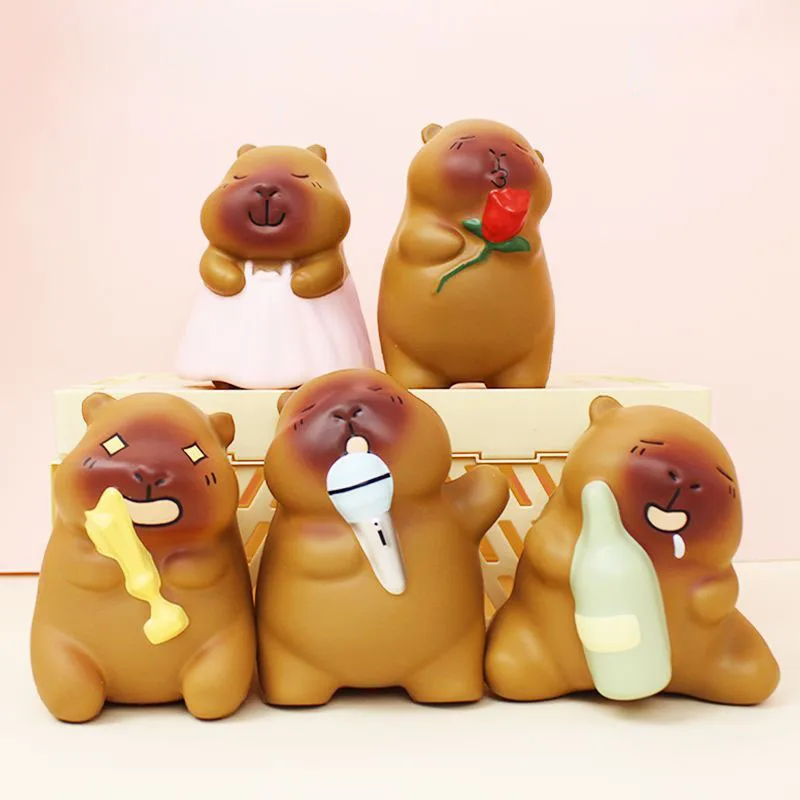 Cute Capybara Squishy Toy Fidget Stress Relief Squeeze Toys Funny Expression Soft Kawaii Desktop Decor Nightstand Placement Cozy
Cute Capybara Squishy Toy Fidget Stress Relief Squeeze Toys Funny Expression Soft Kawaii Desktop Decor Nightstand Placement Cozy
