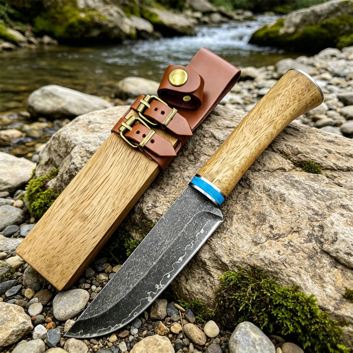High Hardness VG10 Damascus Blade Wood Handles Outdoor Camping EDC Tools Survival Pocket Knives Japaness Style Wood Sheath Knife
High Hardness VG10 Damascus Blade Wood Handles Outdoor Camping EDC Tools Survival Pocket Knives Japaness Style Wood Sheath Knife