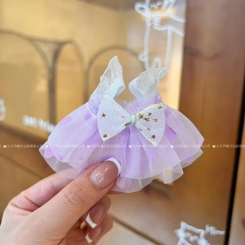 Love through yarn bow princess dress doll clothing plush toy boss dog accessories wear clothes
Love through yarn bow princess dress doll clothing plush toy boss dog accessories wear clothes