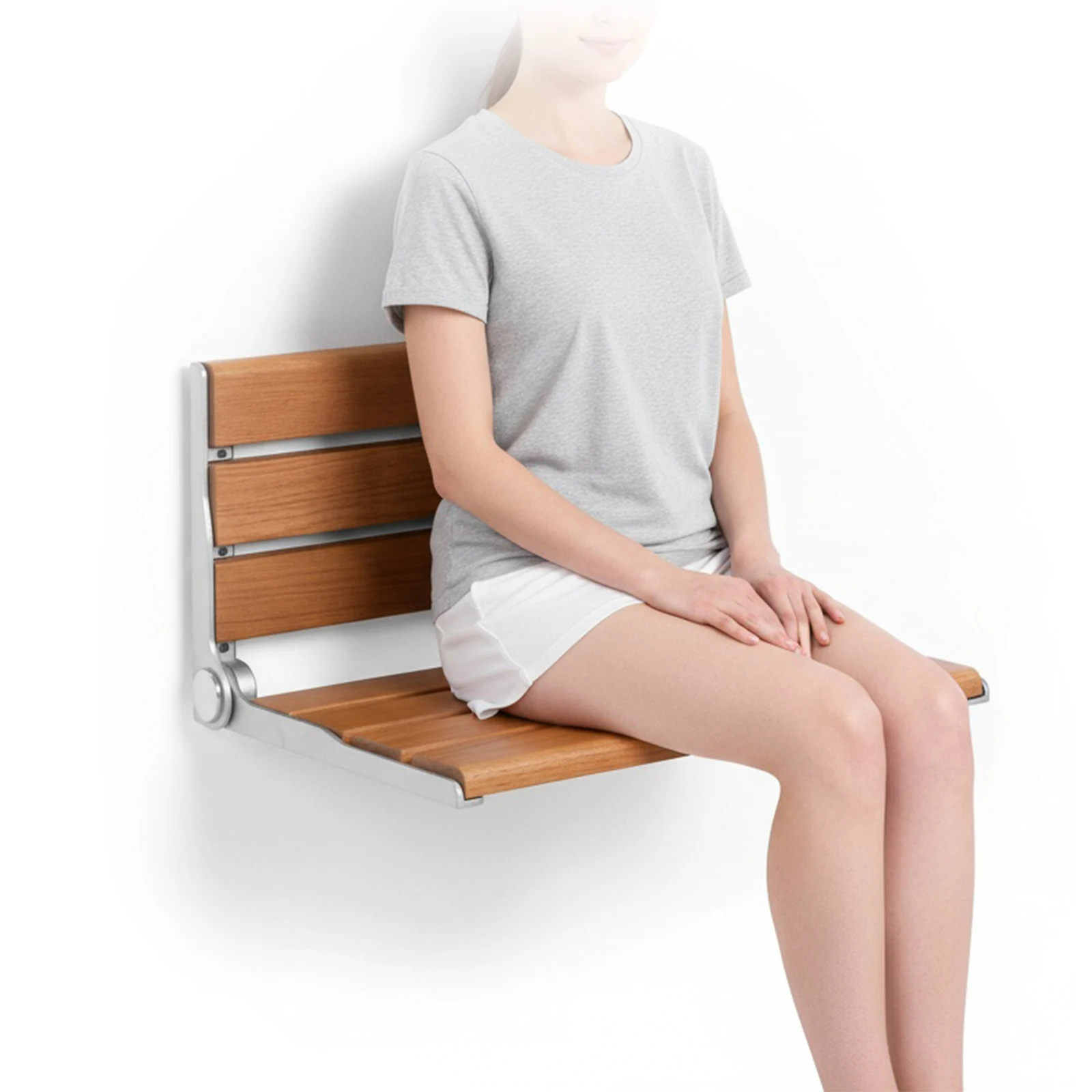 Настенный складной стул для ванной комнаты 17,7 дюйма с откидной спинкой, складное сиденье для душа, противоскользящее, для пожилых людей и людей с ограниченными возможностями
Настенный складной стул для ванной комнаты 17,7 дюйма с откидной спинкой, складное сиденье для душа, противоскользящее, для пожилых людей и людей с ограниченными возможностями