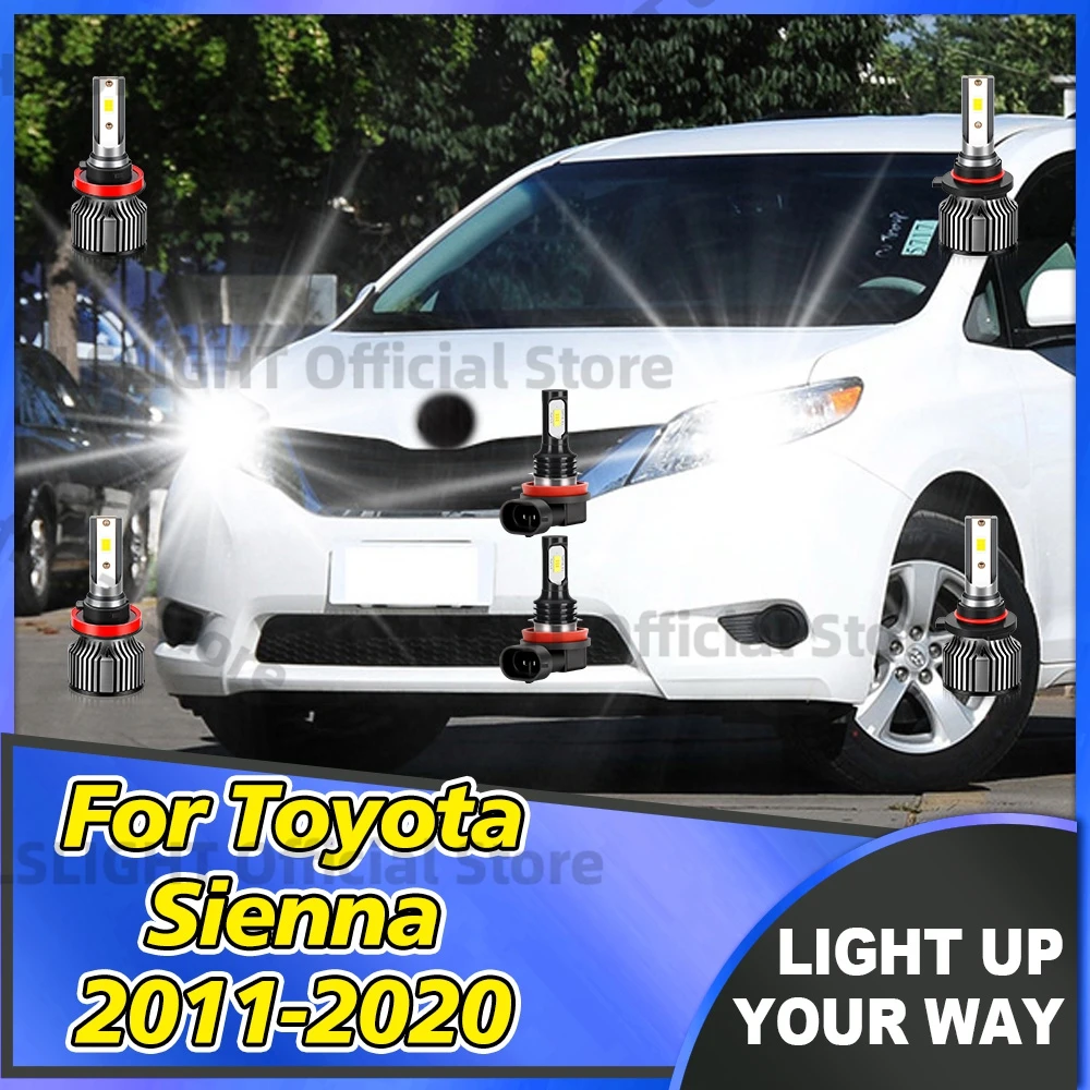 2/6x High Low Beam Headlights Fog Lamps LED For Toyota Sienna 2011-2020 2012 2013 2014 2015 2016 2017 2018 2019 Accessories
2/6x High Low Beam Headlights Fog Lamps LED For Toyota Sienna 2011-2020 2012 2013 2014 2015 2016 2017 2018 2019 Accessories