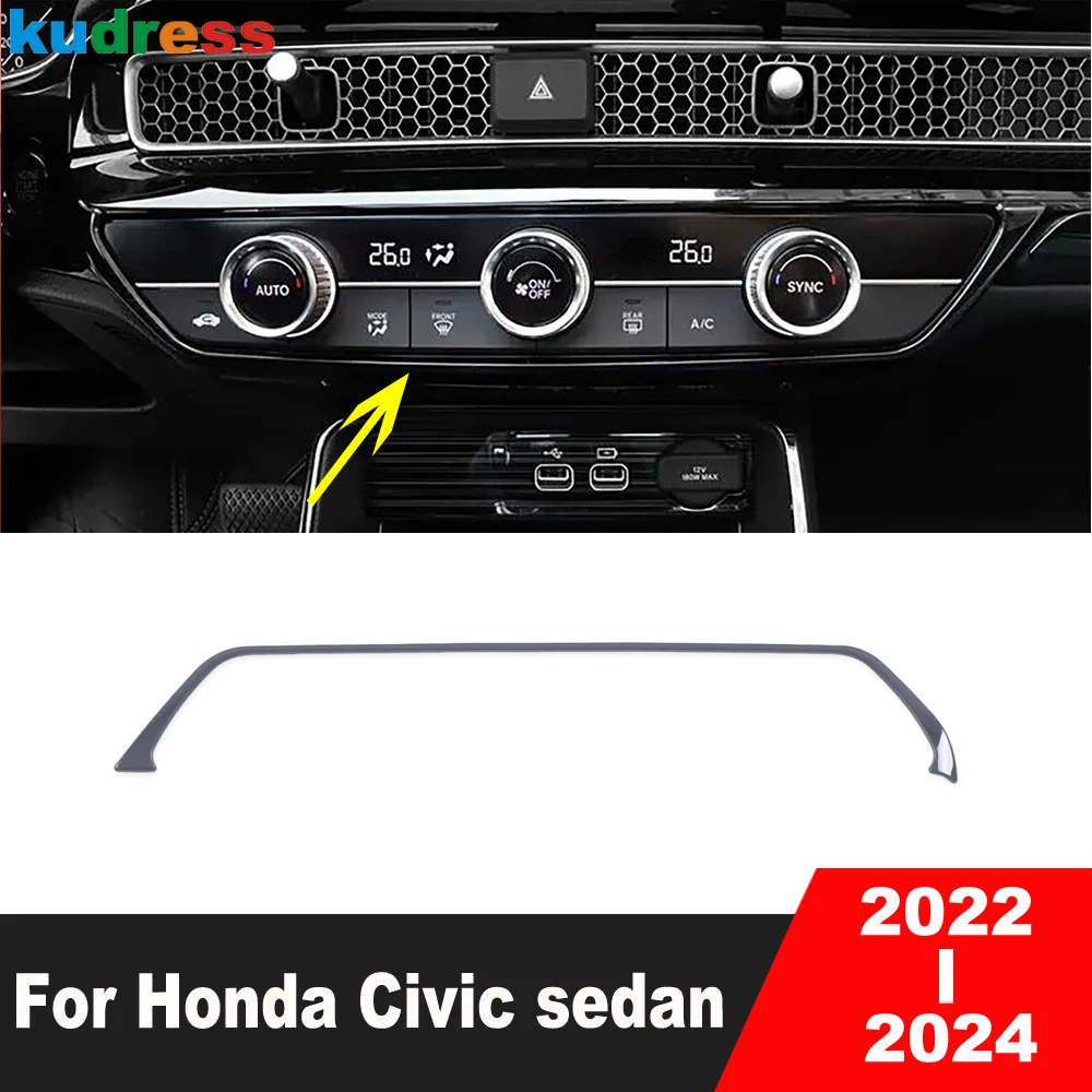 Для Honda Civic 11th Sedan 2022 2023 2024 стальной Автомобильный Центральный Кондиционер кнопка переключения переменного тока рамка Крышка отделка аксессуары для интерьера
Для Honda Civic 11th Sedan 2022 2023 2024 стальной Автомобильный Центральный Кондиционер кнопка переключения переменного тока рамка Крышка отделка аксессуары для интерьера