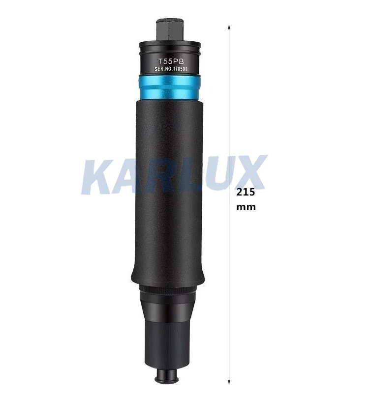 T55PB Инструмент для сборки воздушной пневматической отвертки Диапазон крутящего момента 7-65 кгс-см
T55PB Инструмент для сборки воздушной пневматической отвертки Диапазон крутящего момента 7-65 кгс-см