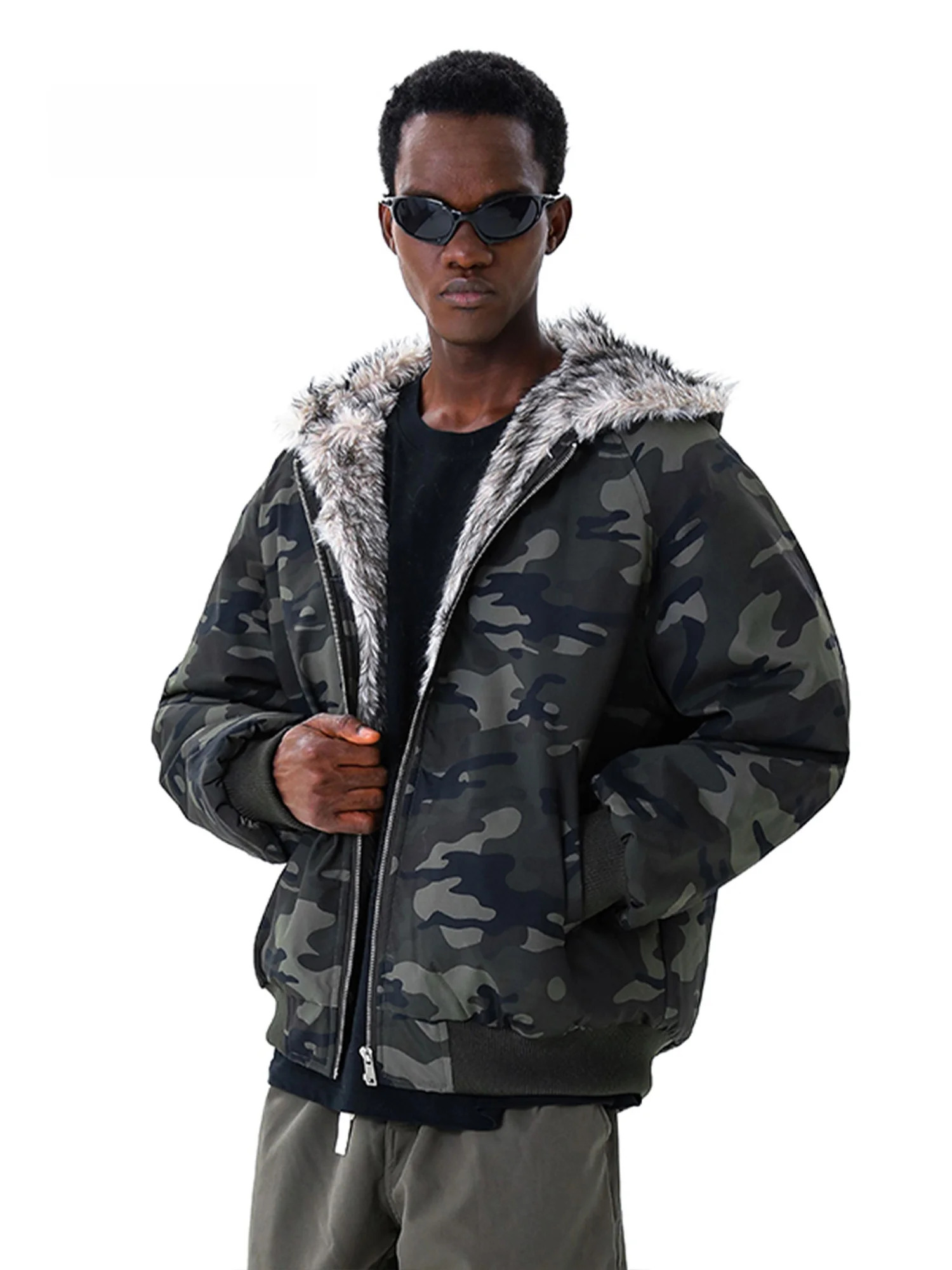 MMOPTOP American Camouflage Fce Lined Parka Coat for Men And Women Winter Warm Cotton Jaet Hooded Casual Sle
MMOPTOP American Camouflage Fce Lined Parka Coat for Men And Women Winter Warm Cotton Jaet Hooded Casual Sle